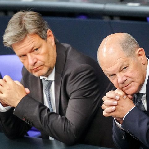 Olaf Scholz und Vizekanzler Robert Habeck