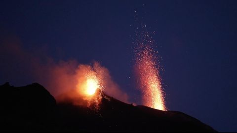 Stromboli: Video zeigt früheren Ausbruch