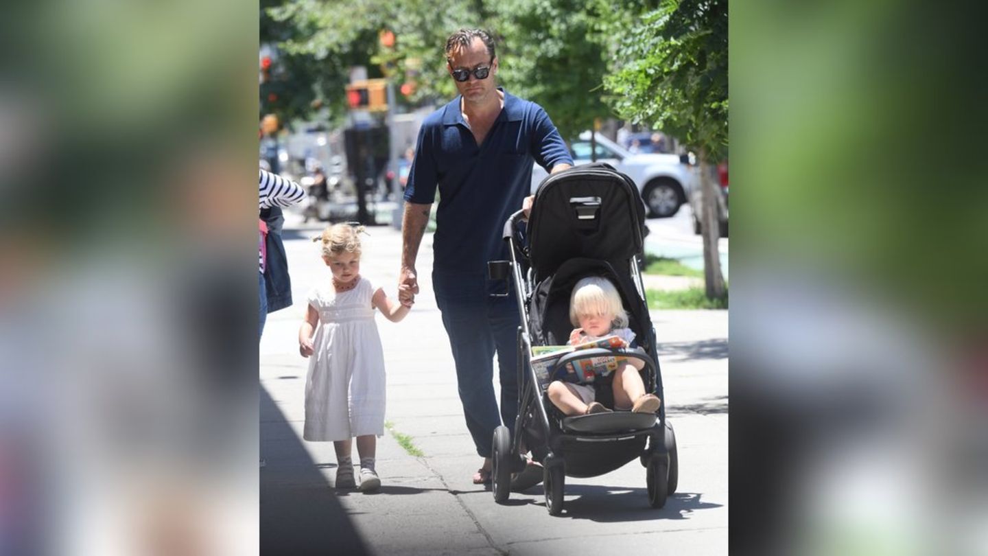 Jude Law: Seine Wandlung zum Vollblut-Papa