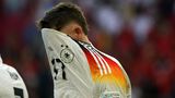 Florian Wirtz rettete die Deutsche Nationalmannschaft mit seinem Treffer in die Verlängerung. Am Ende aber war die Enttäuschung auch bei ihm groß