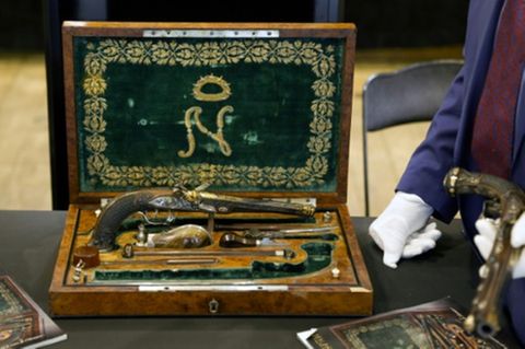 Die Pistolen, die einst Napoleon Bonaparte gehörten