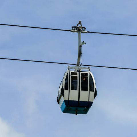 Eine Seilbahn als Symbolfoto für Unglück in Italien