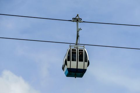 Eine Seilbahn als Symbolfoto für Unglück in Italien