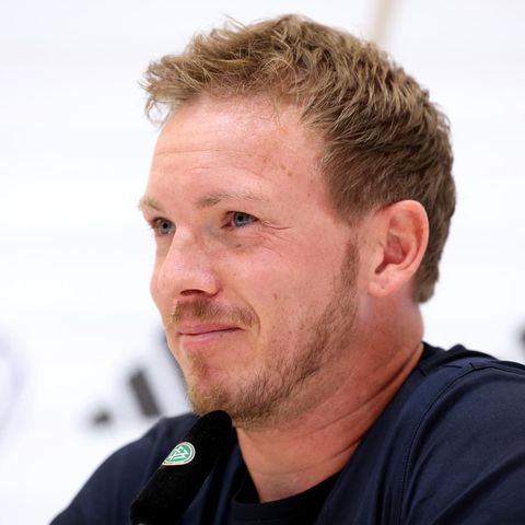 Julian Nagelsmann at the press conference
