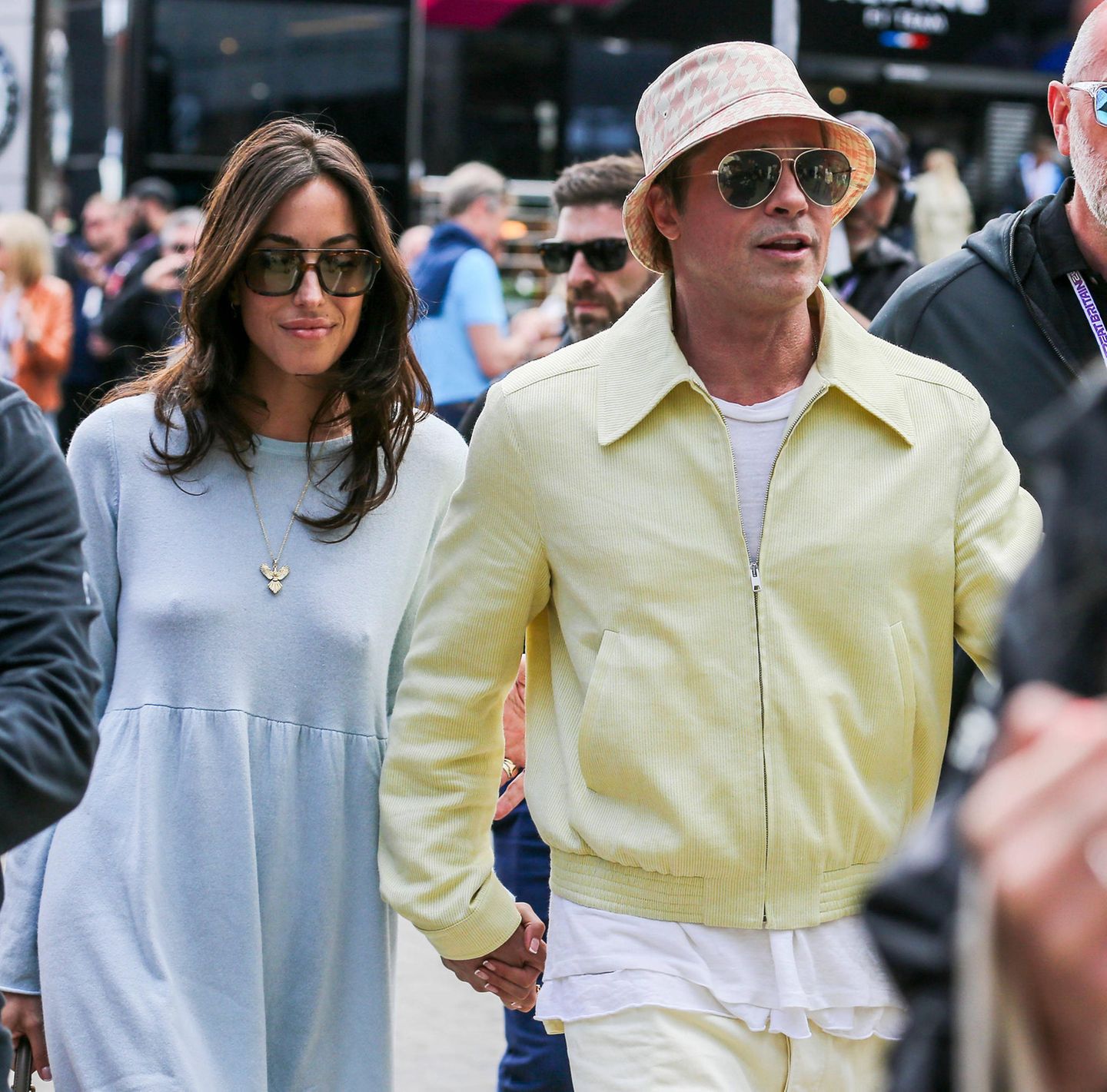 Brad Pitt und Inés de Ramon Brad Pitt und Inés de Ramon