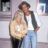 Brad Pitt und Elizabeth Daily