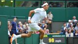 Roger Federer in Wimbledon 2013