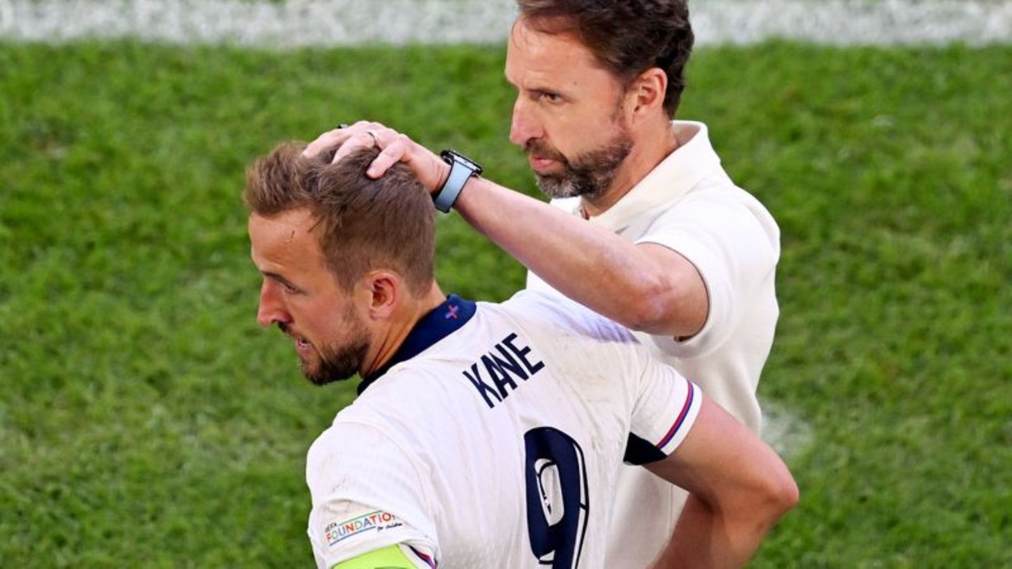 Fußball-EM: Kritik und Zweifel: Kane als Sinnbild schwacher Engländer