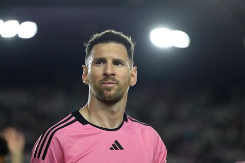 Lionel Messi im Trikot von Inter Miami CF.