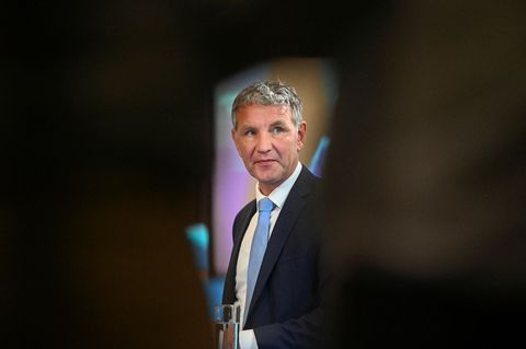 Der Thüringer AfD-Vorsitzende Björn Höcke Ende Juni auf dem Bundesparteitag der AfD in Essen