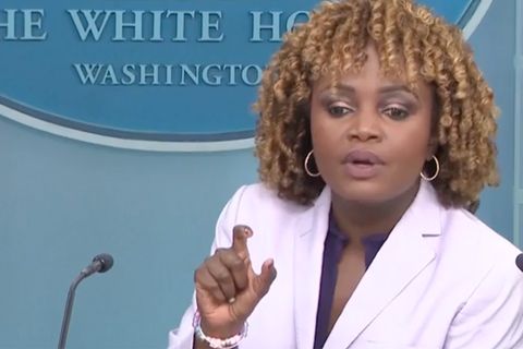 Karine Jean-Pierre, Pressesprecherin im Weißen Haus