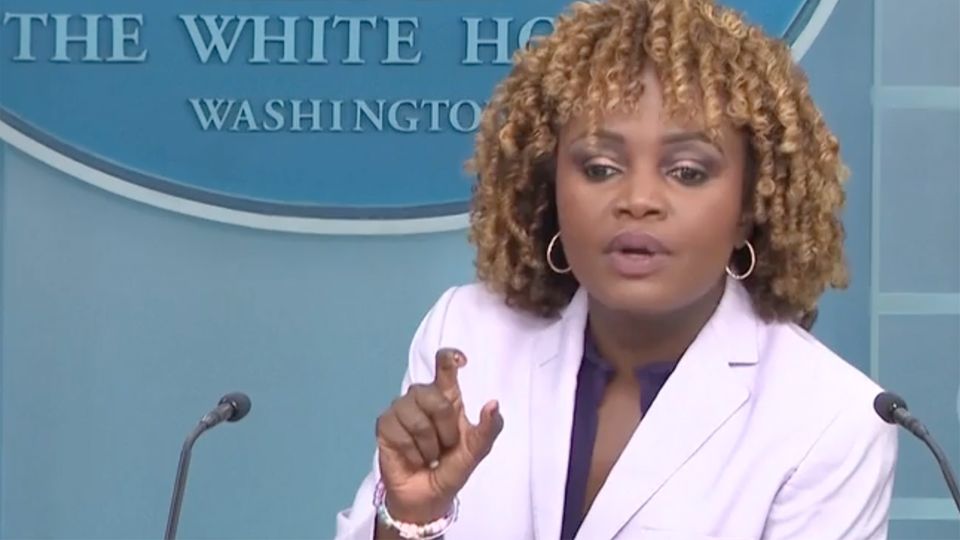Karine Jean-Pierre, Pressesprecherin im Weißen Haus