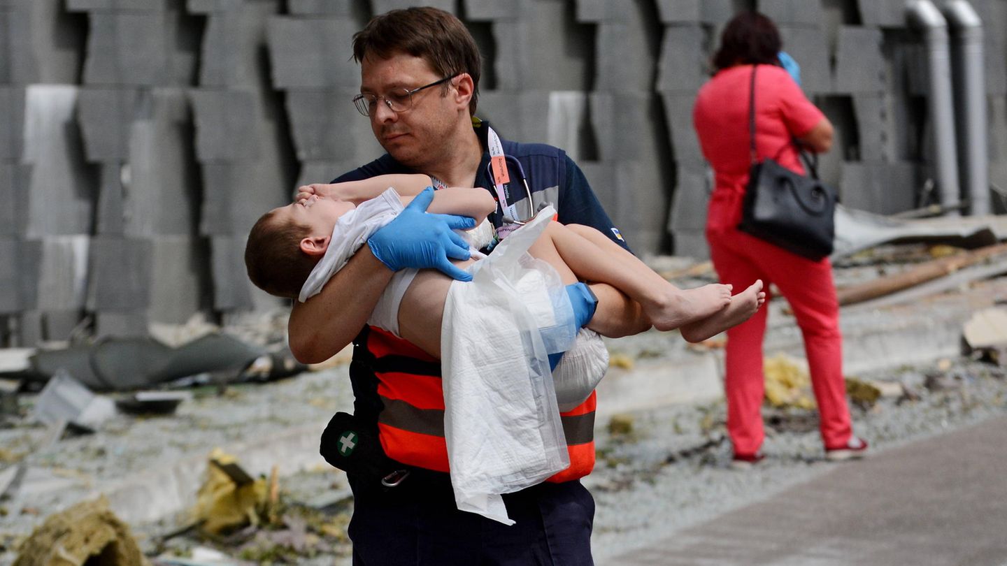 Ukraine Kiew Kinderklinik