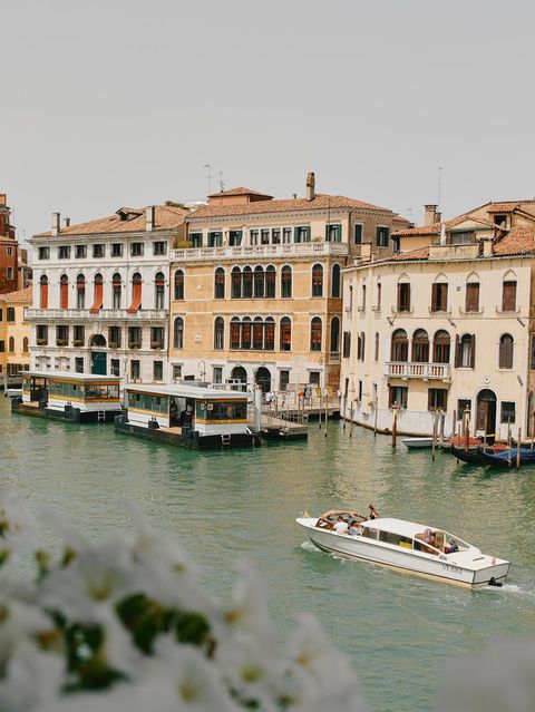 Der Canal Grande, fotografiert aus dem Palazzo von Contessa Ketty Alverà in Venedig