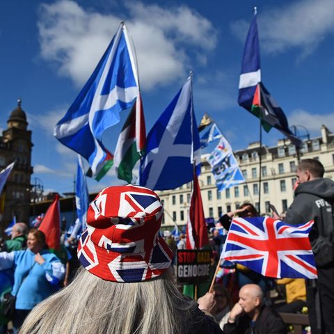 Schottland: Demo für die Unabhängigkeit