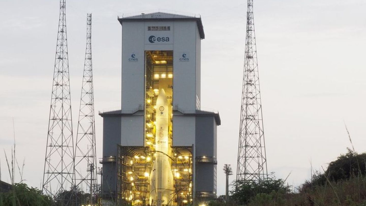 Raumfahrt: Raumfahrt-Fachleute vor Ariane-Start zuversichtlich