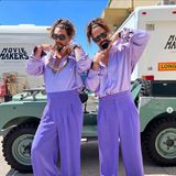 Jason Mamoa uns sein Stunt Double Kim Fardy