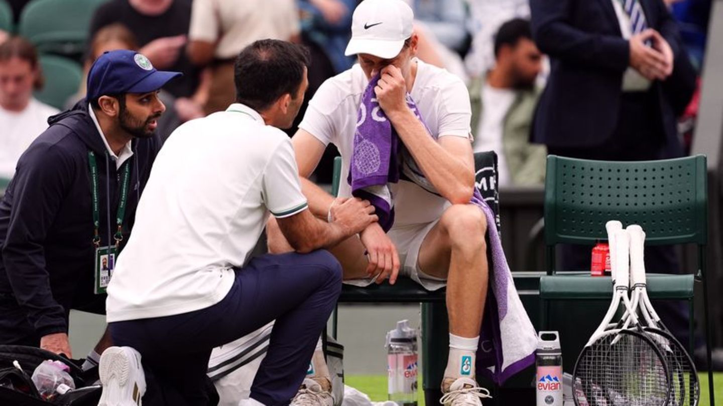 Tennis: Titelkandidat Sinner scheidet im Wimbledon-Viertelfinale aus