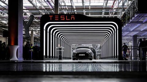 Tesla-Fabrik in Grünheide.