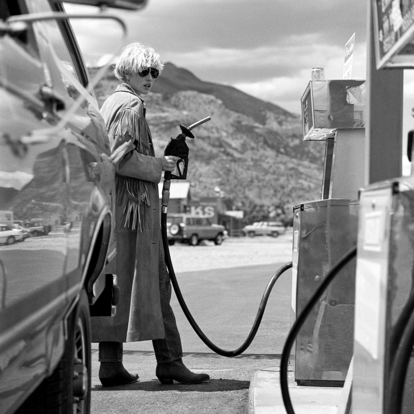 Tajana Patitz fotografiert von Arthur Elgort