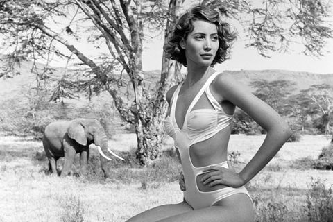 Christy Turlington fotografiert von Arthur Elgort