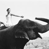 Christy Turlington fotografiert von Arthur Elgort