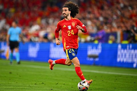 Spaniens Marc Cucurella im EM-Halbfinale gegen Frankreich