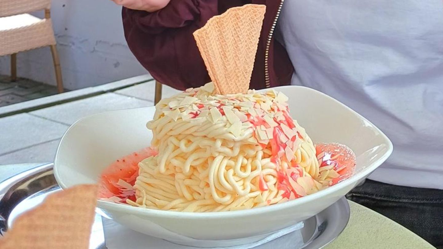 Eisdielen-Klassiker: Wer hat eigentlich das Spaghetti-Eis erfunden?