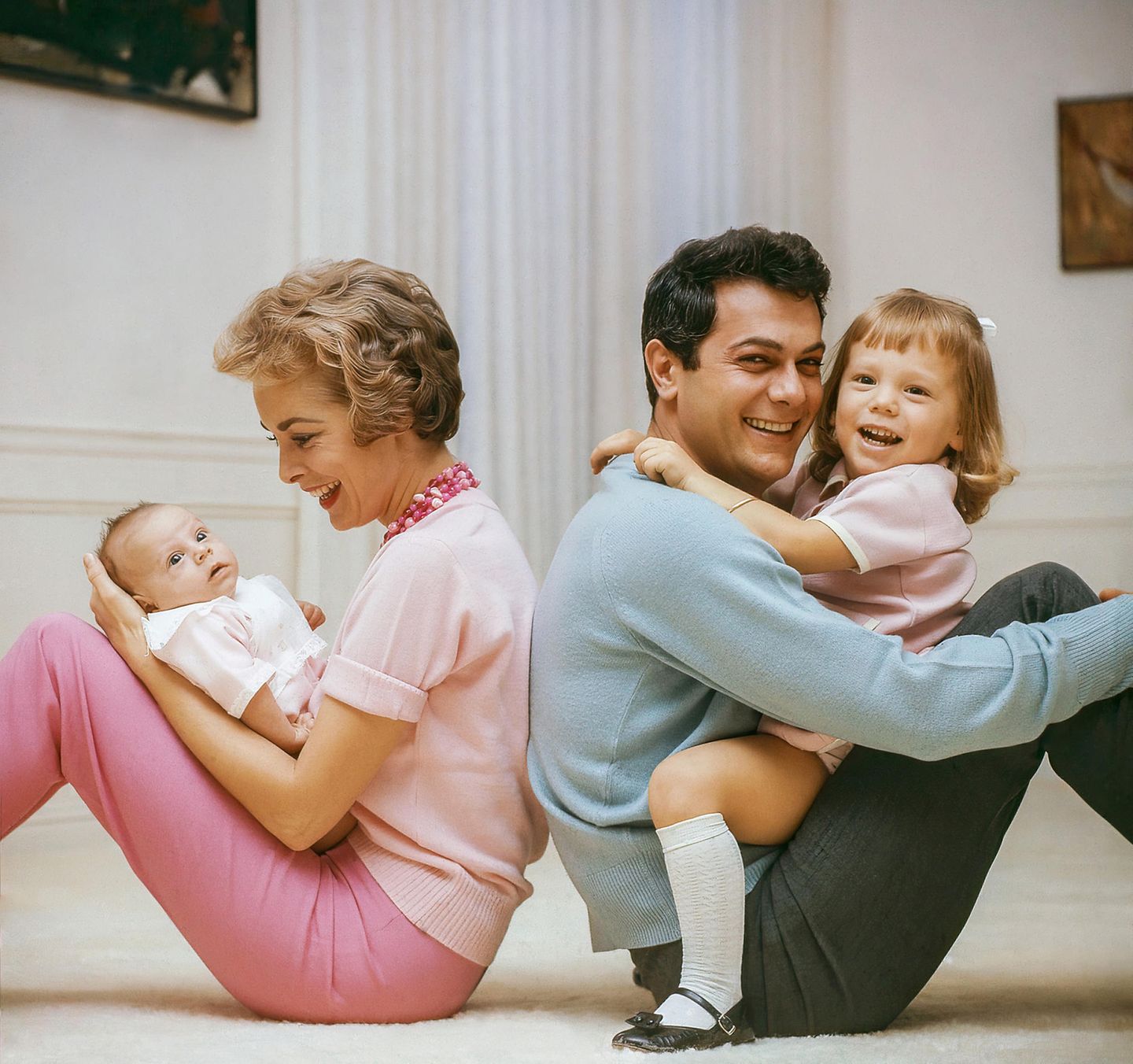 Janet Leigh und Tony Curtis