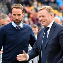 Englands Southgate und Hollands Koeman: Beide Trainer stehen in der Kritik, haben es aber weit gebracht bei der EM 2024