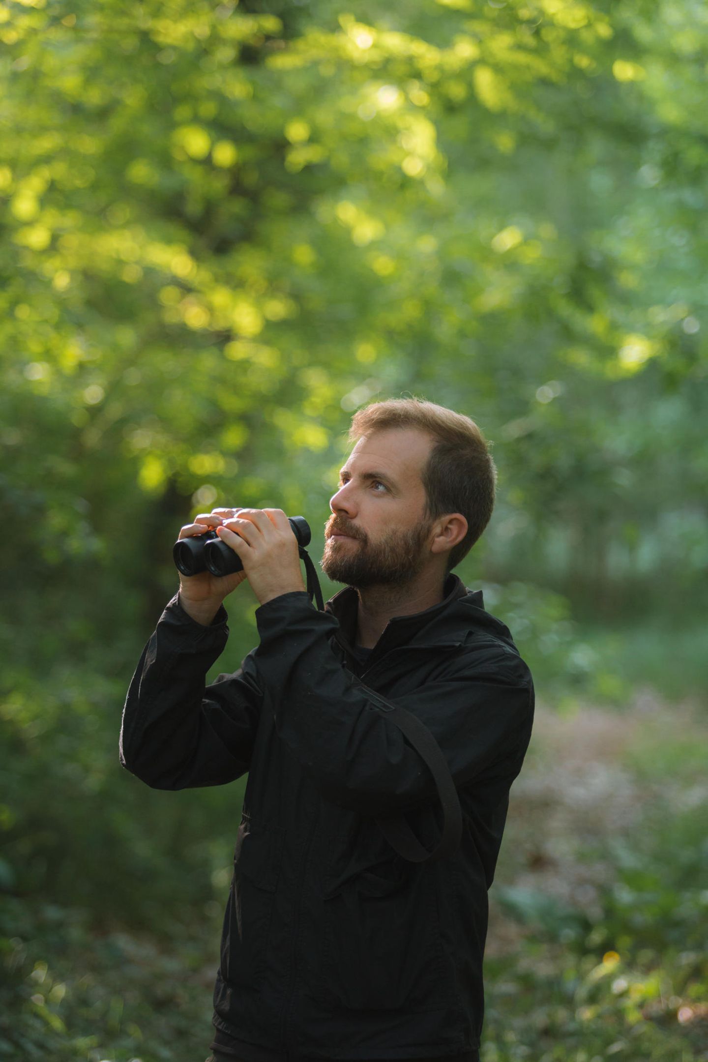 Xavi Bou bei der Arbeit mit dem Fotoapparat