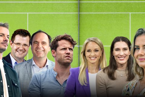 Prime Moderatoren des diesjährigen Wimbledon Tennis Tourniers