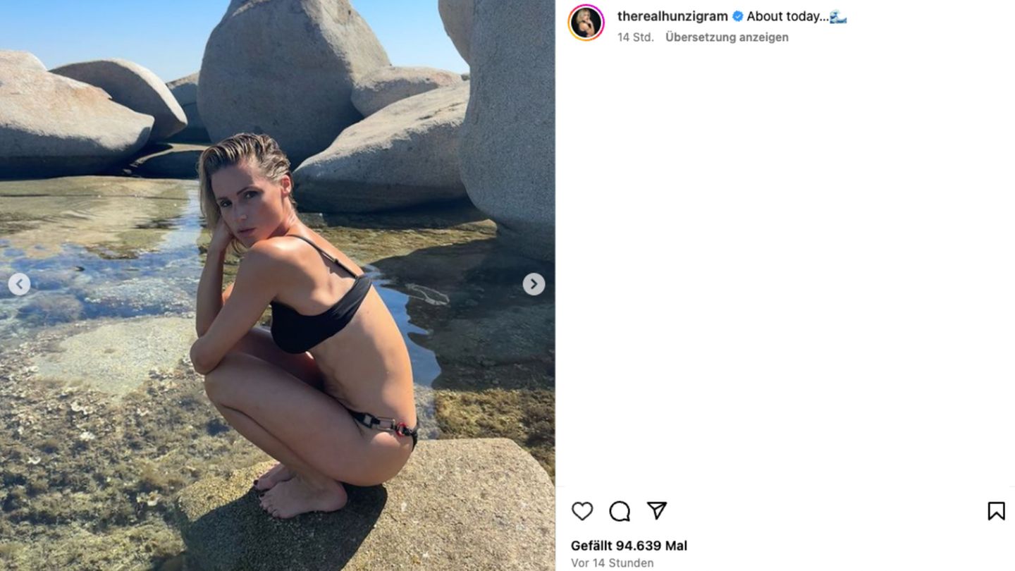 Stars im Urlaub: Michelle Hunziker Stars im Urlaub: Michelle Hunziker