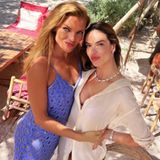 Stars im Urlaub: Esther Cañadas und Alessandra Ambrosio