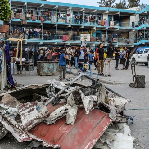 Schulen dienen vielen Menschen in Gaza als Fluchtort. Doch auch dort sind sie meist nicht sicher
