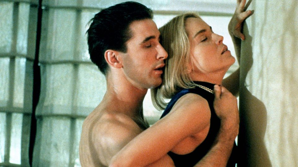 William Baldwin und Sharon Stone in "Silber"