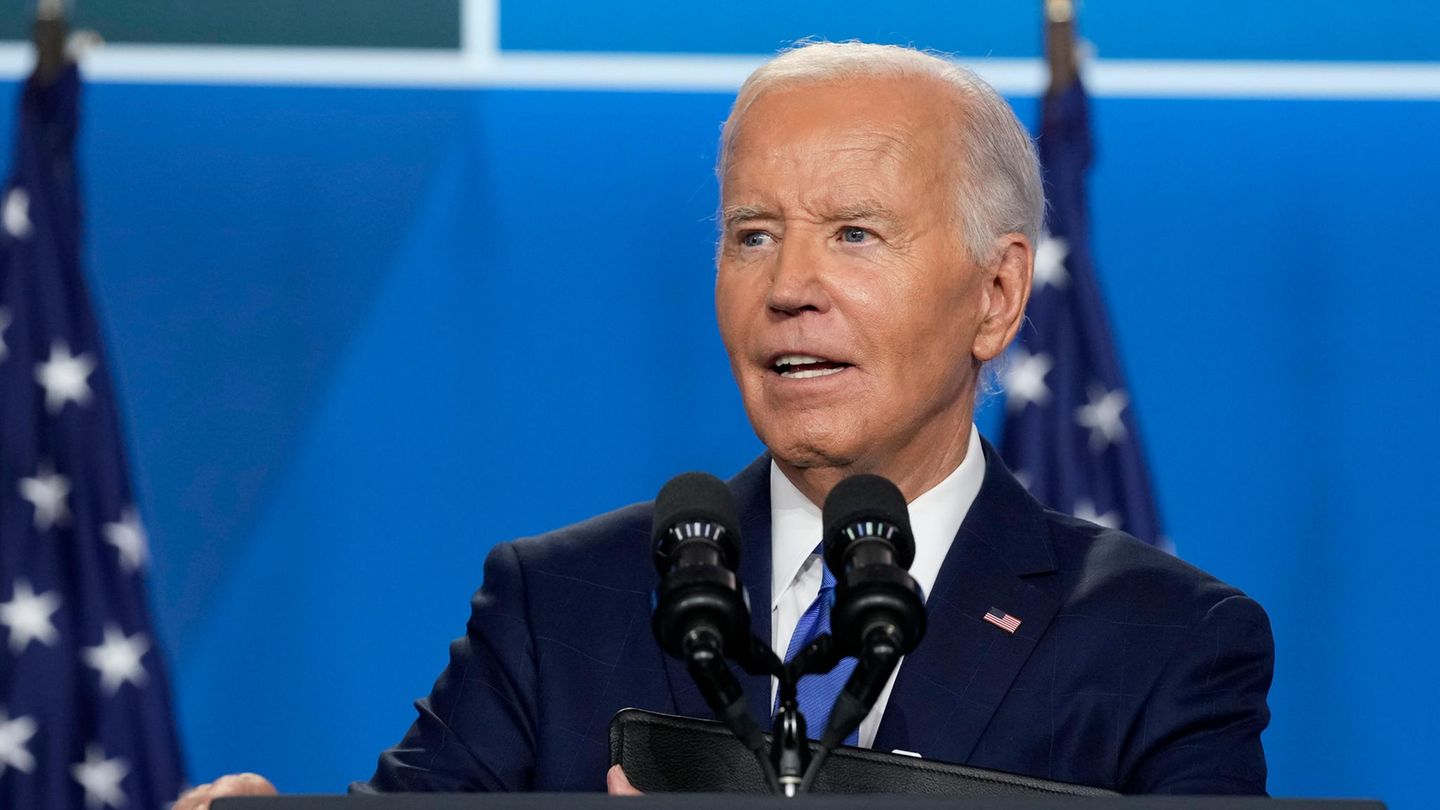 US-Präsident: Biden leistet sich peinlichen Versprecher bei Pressekonferenz