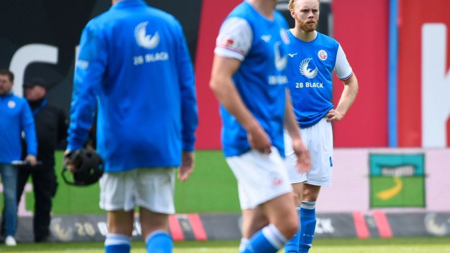 3. Liga: Sorgen bei Hansa Rostock: Einziger Mittelstürmer verletzt