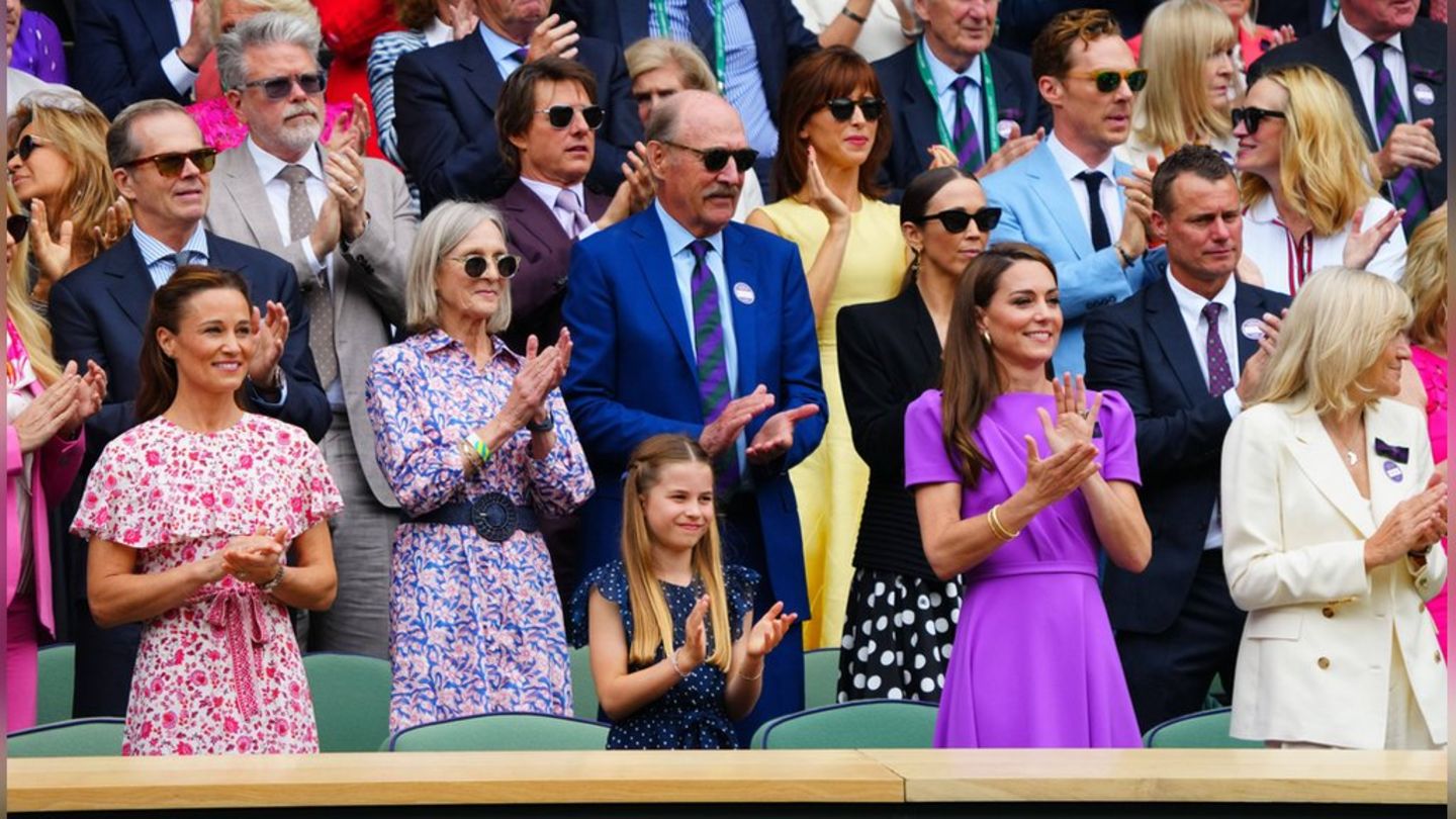 Prinzessin Kate in Wimbledon: Strahlender Auftritt mit Charlotte und Pippa