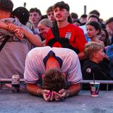 Englischer Fan trauert