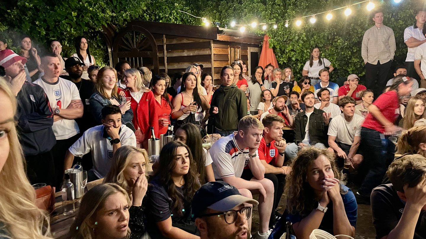 European Championship final England – Spain: This is how the Londoners experienced it