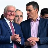 Frank-Walter Steinmeier Pedro Sanchez