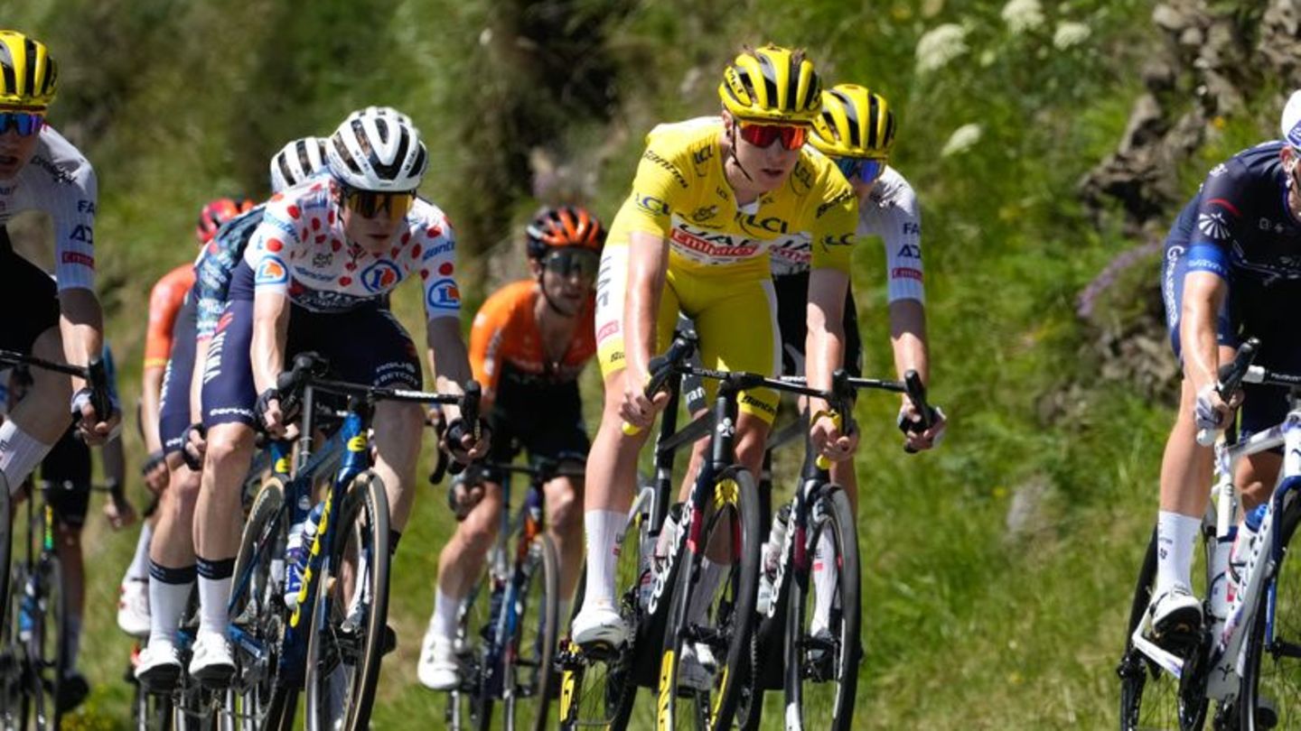 Tour de France: Rad-Star Vingegaard hofft bei Pogacar auf 