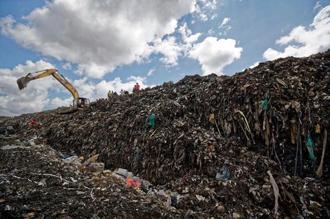 Müllhalde in Kenias Hauptstadt Nairobi (Symbolfoto)