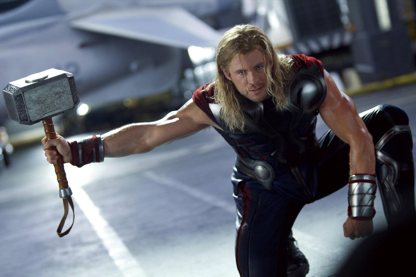 Chris Hemsworth und sein Hammer aus den "Thor"-Filmen