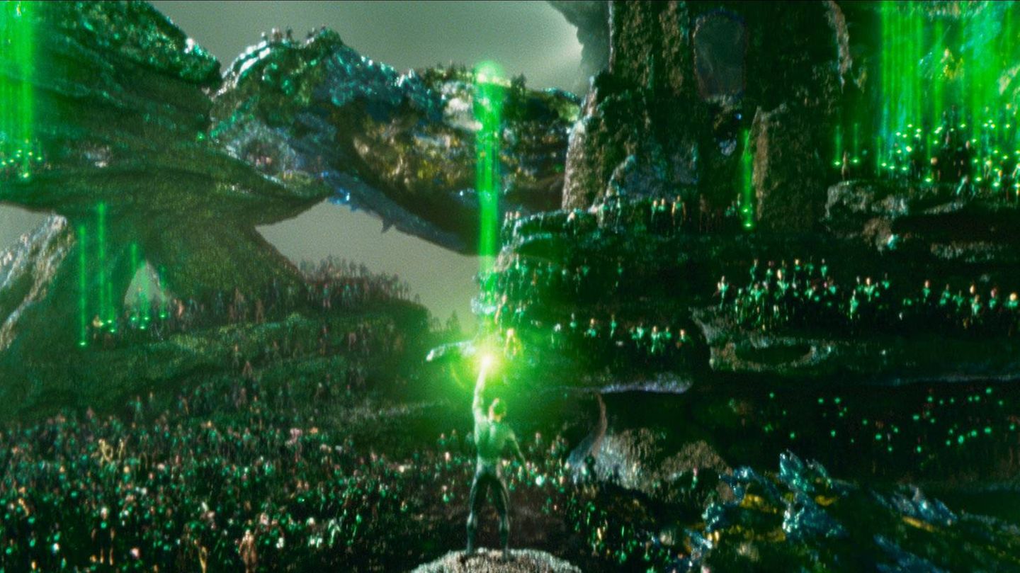 Ryan Reynolds lässt in "Green Lantern" den magischen Ring leuchten Ryan Reynolds lässt in "Green Lantern" den magischen Ring leuchten