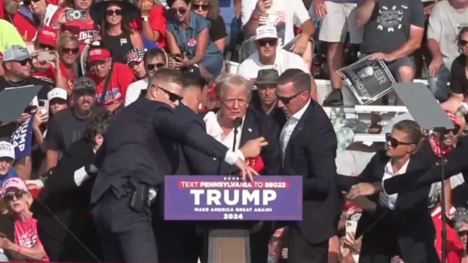 Chronologie: So lief das Attentat auf Ex-Präsident Trump ab
