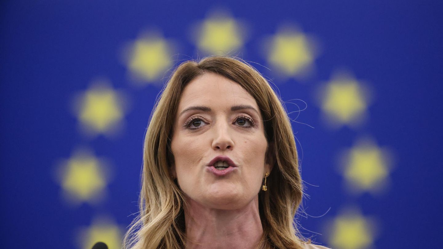 Roberta Metsola, Präsidentin des Europäischen Parlaments