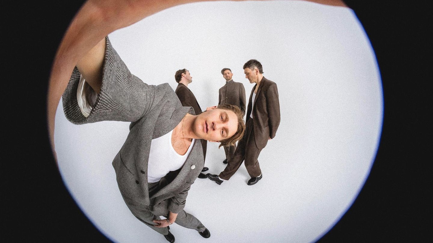 Pressefoto der Band Glass Animals 2024