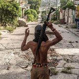 Die Banden haben einen Großteil der Straßen der Hauptstadt unter ihre Kontrolle gebracht